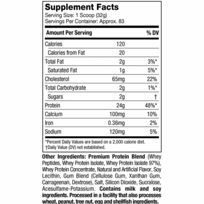 Nitrotech Whey Protein 10lbs 100 Servidas - Image 2