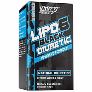 Quemador Lipo 6 Black Diuretic 60 Capsulas