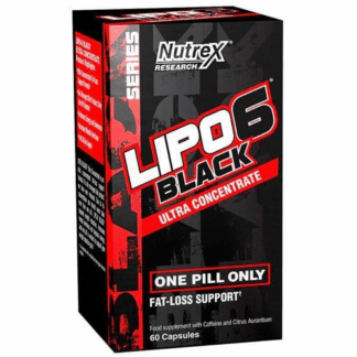 Quemador Lipo 6 Black Ultra Concentrate 60 Servidas