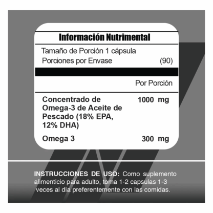 Vitaminas Omega+ 90 Servidas - Image 2