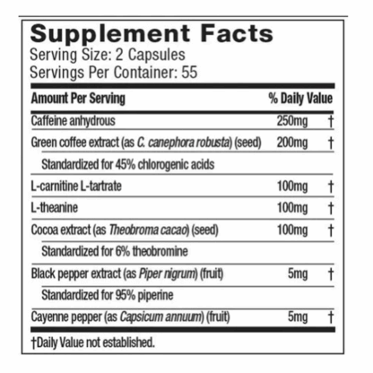 Quemador Hydroxycut Hardcore Elite 110 capsulas - Image 2