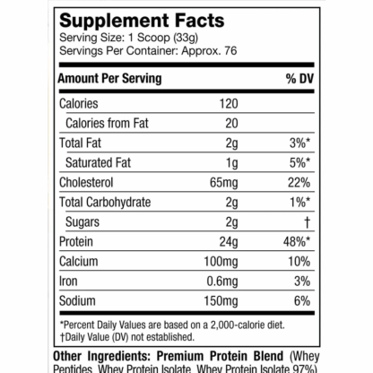 Nitrotech Whey Gold 5.5 LBs - Image 2