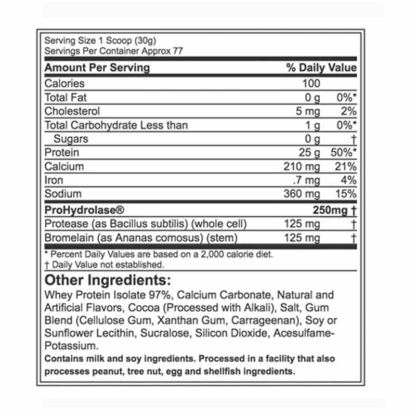 Proteína Muscletech ISO Whey 59 servidas - Image 2