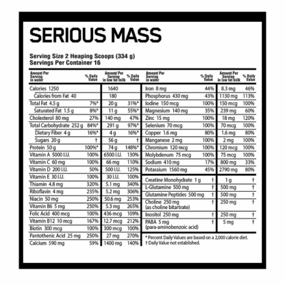 Ganador de peso On Serious Mass Gainer - Image 2
