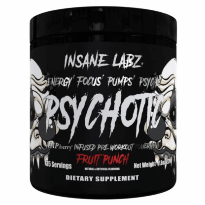 Pre entreno Psychotic Black 35 servidas