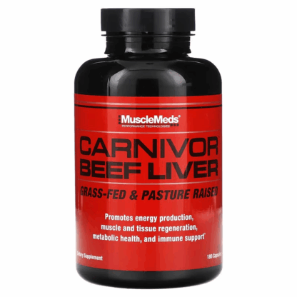 Carnivor Beef Liver – 180 Cápsulas | MuscleMeds