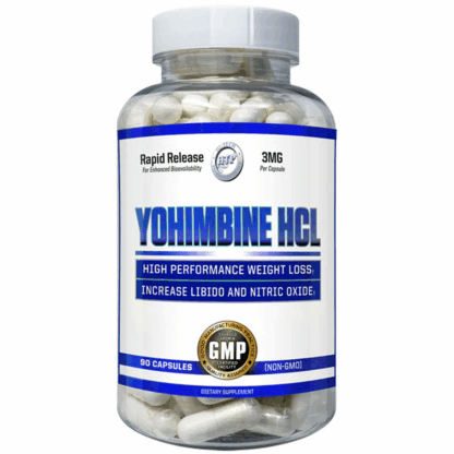 Yohimbine HCL 3 mg | 90 Cápsulas Hi-Tech Pharmaceuticals