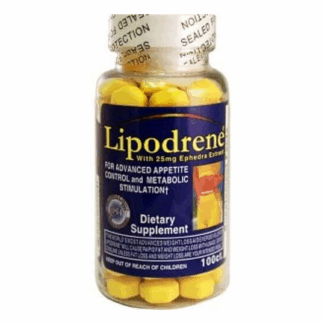 Lipodrene Amarillo – 100 tabletas