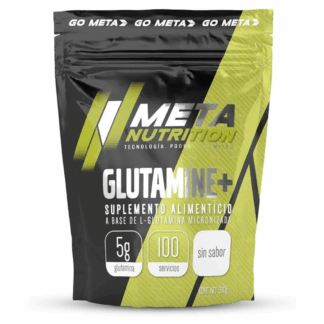 Glutamina+ de Meta Nutrition (500 g / 100 porciones)