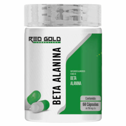 Beta Alanina 750 mg | 60 Cápsulas Red Gold