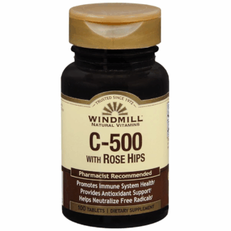 Vitamina C 500 mg | 100 Tabletas Windmill
